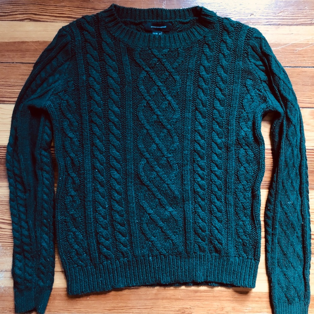 Atmosphere cable knit sweater
